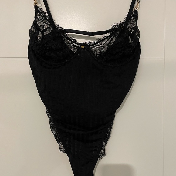 Gooseberry Intimates Black Bodysuit - Picture 5 of 5